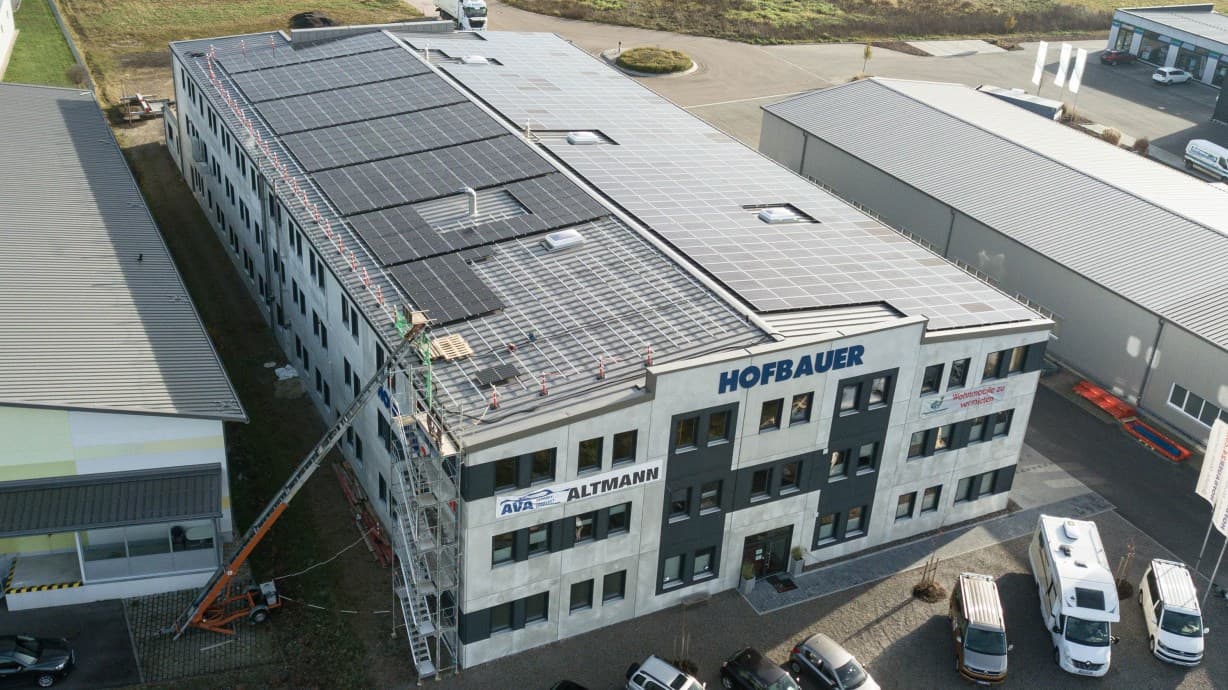 PV-Anlage in Chammünster, 240 kWp