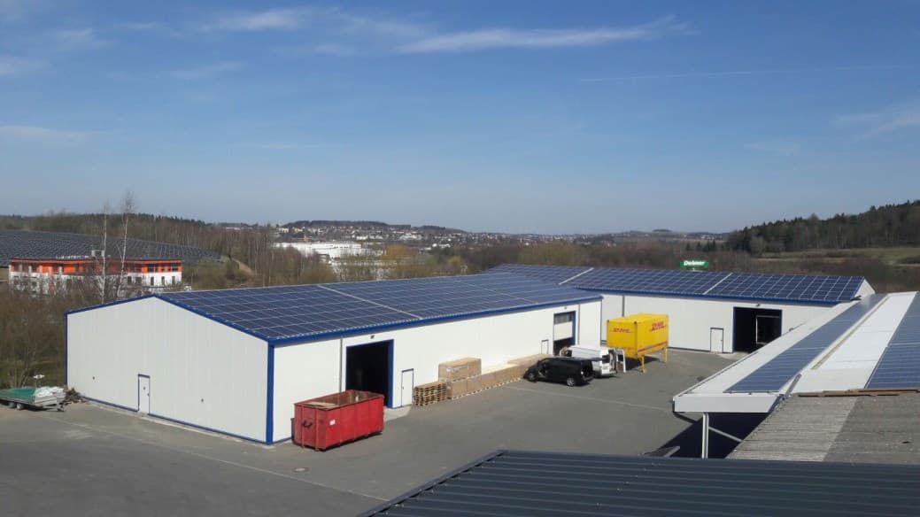 PV-Anlage in Oberkotzau, 390 kWp